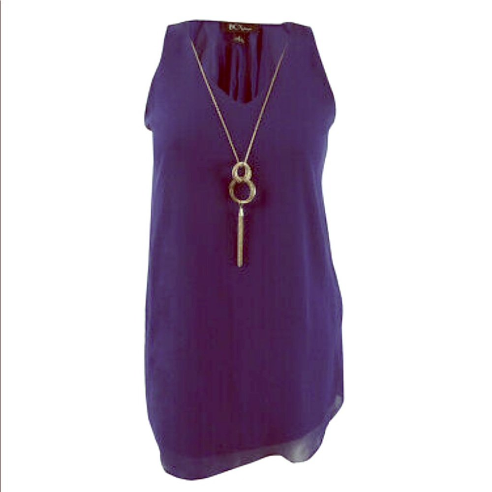 Beautiful royal blue shift dress